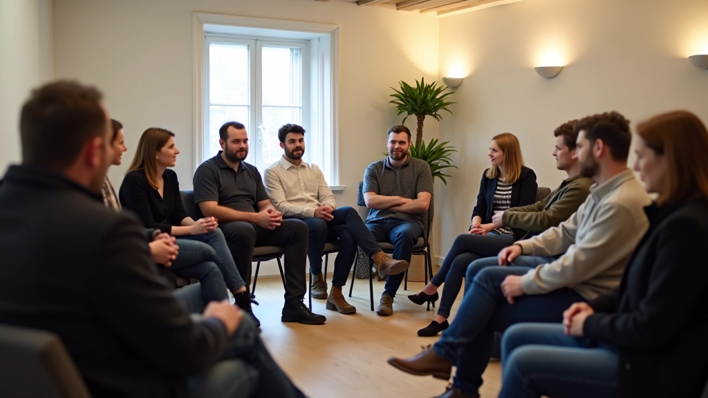 Täiskasvanute rühm töötoas koos