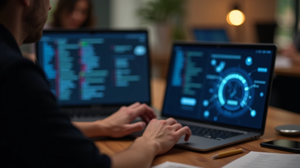 Inimesed istuvad arvuti ees, näidatakse paroolivõrgut ja turvalisuse märgid