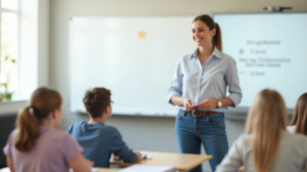 Õpetaja ja lapsed kooliklassis, paroolidest rääkimine, interaktiivne stseen